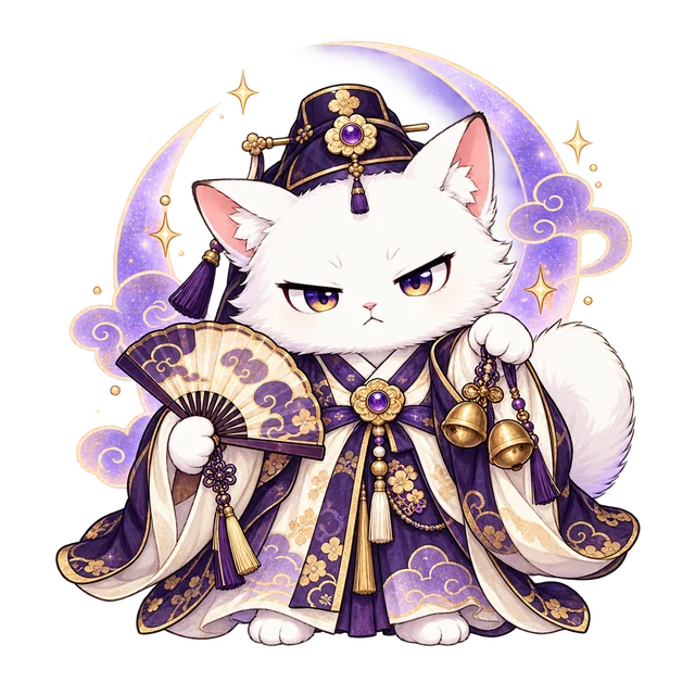韓服姿のYeongnyangi