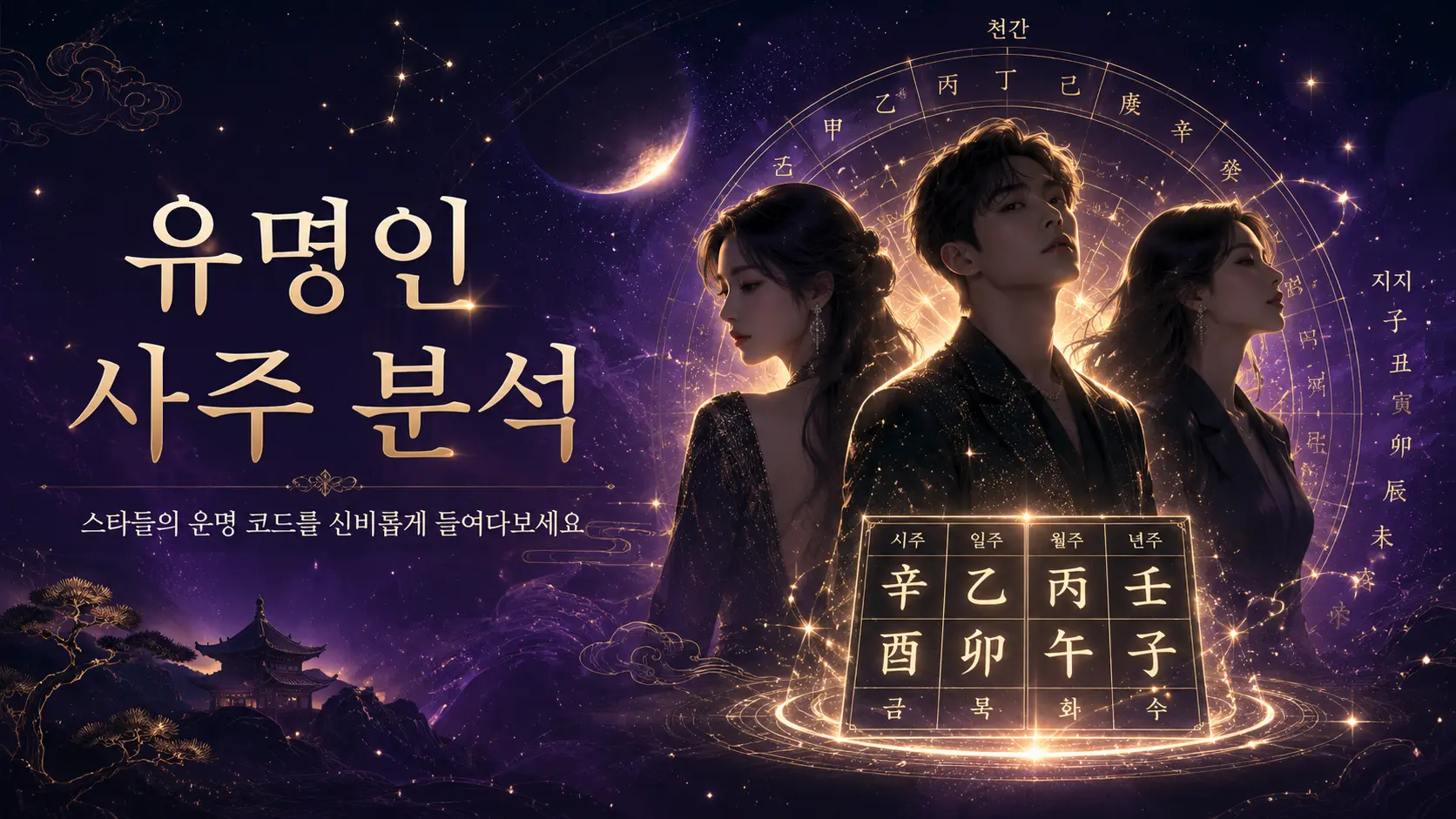 유명인 사주 분석 아카이브 대표 이미지