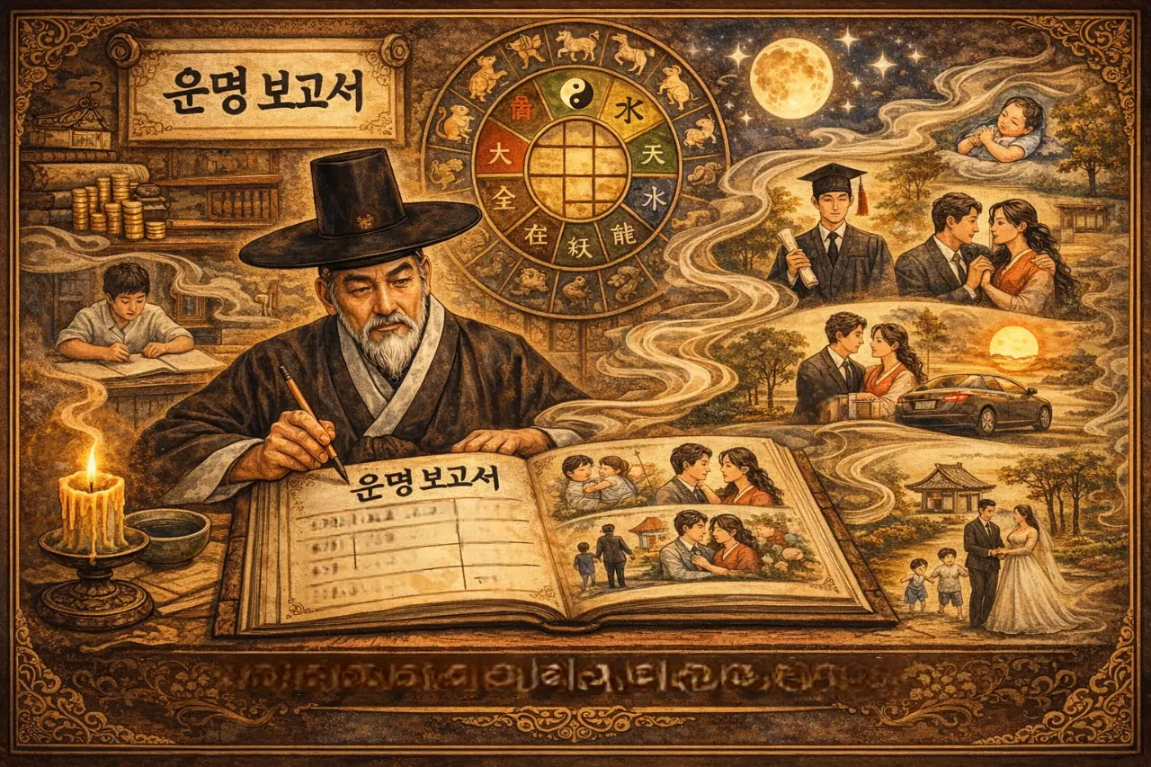 인생의 책 — 나만을 위한 프리미엄 사주 심층 분석